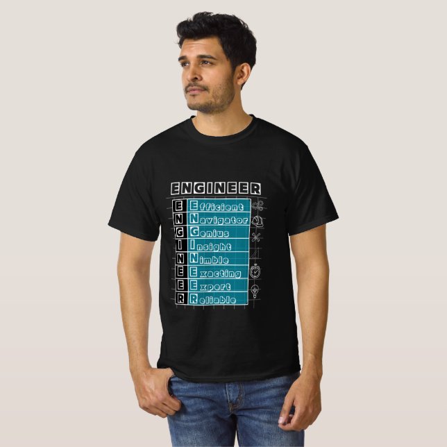 Camiseta Engineer 's Basic T-Shirt (Frente Completa)