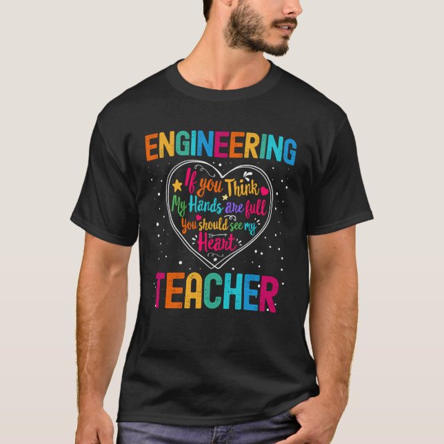 Camiseta Engineering Teacher Appreciation Week Back to Scho (Frente)