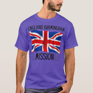 Camiseta England Birmingham LDS Mormon Mission Proud