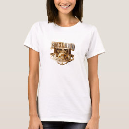 Camiseta England Lionesses Dourada T-Shirt