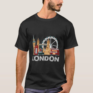 Camiseta England London Travel Tourist For