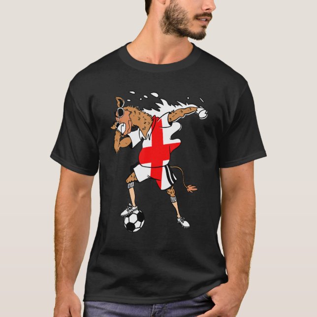 Camiseta English Camel England Flag Soccer UK Futebol Play (Frente)