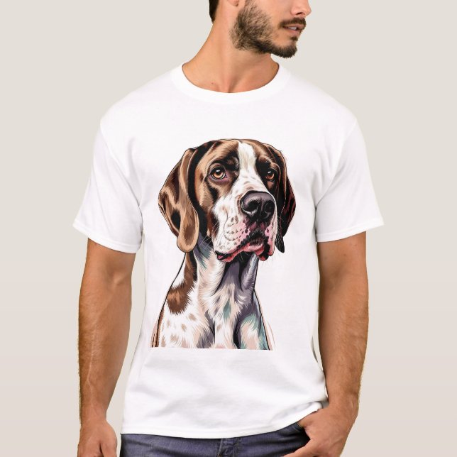 Camiseta English Pointer Dog (Frente)