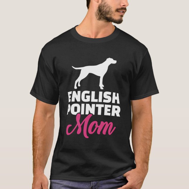 Camiseta English Pointer Mãe (Frente)