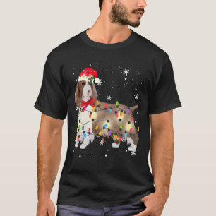 Camiseta English Springer Spaniel Dog Natal Xmas Mãe Da
