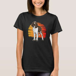 Camiseta English Springer Spaniel Dog Sunset 32