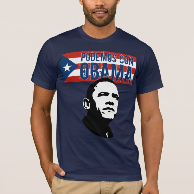 Camiseta Engodo OBAMA Fl.Ob de Podemos (Frente)