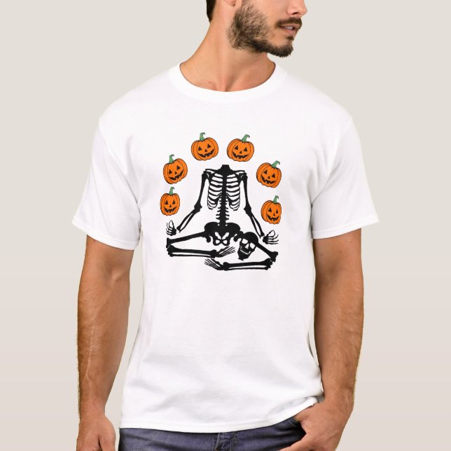 Camiseta Engraçada abóbora-abóbora-do-halloween (Frente)