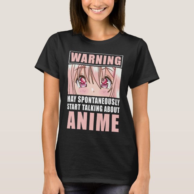 Camiseta Engraçada Animadora Japonesa Otaku Manga Japão (Frente)
