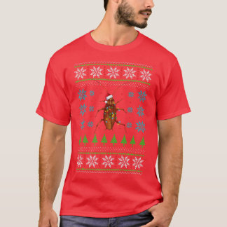 Camiseta Engraçada Barata Noiva de Natal Clara Pajama