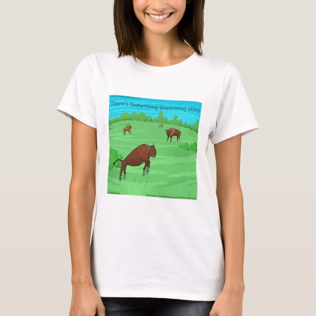 Camiseta engraçada Buffalo Springield Rick London  (Frente)