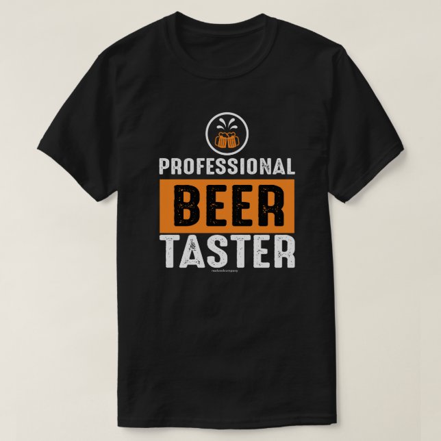 Camiseta Engraçada Cerveja Gráfica - Torre Profissional De  (Frente do Design)