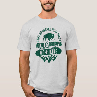 Camiseta Engraçada citação de Hiking para Avô e Pai