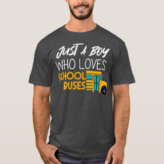 Camiseta Engraçada citação de ônibus escolares Apenas Um Me