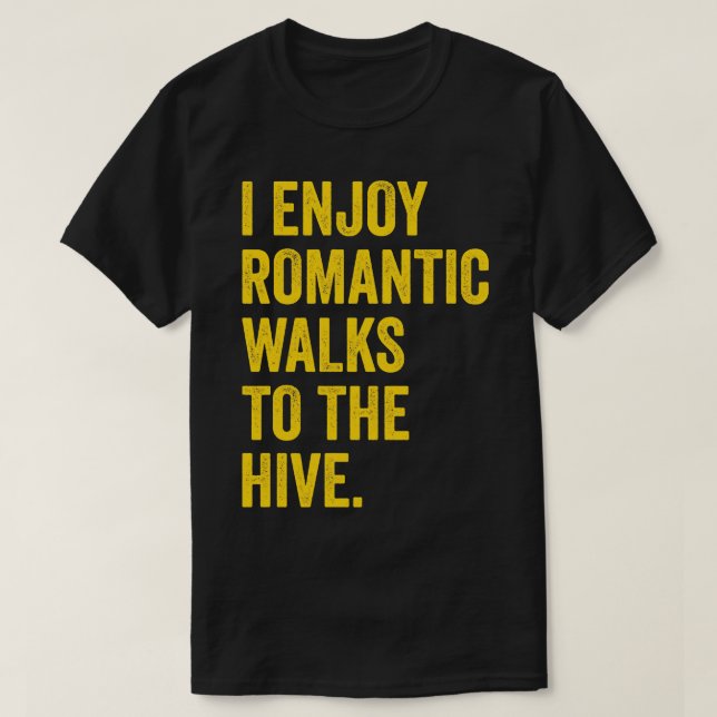 Camiseta Engraçada Colmeia de Abelhas (Frente do Design)