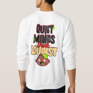 Camiseta engraçada com cérebro de zumbi e tipograf