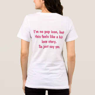 Camiseta engraçada com citação da cultura pop | Hi