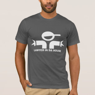 Camiseta engraçada com citação para advogados