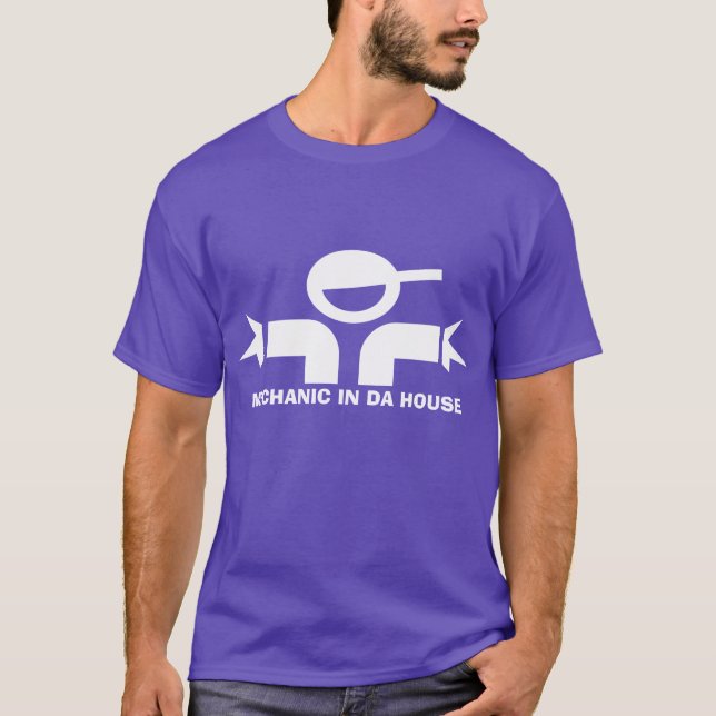 Camiseta engraçada com citação para mecânicos (Frente)