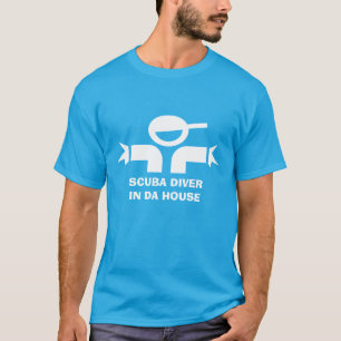 Camiseta engraçada com citação para mergulhadores