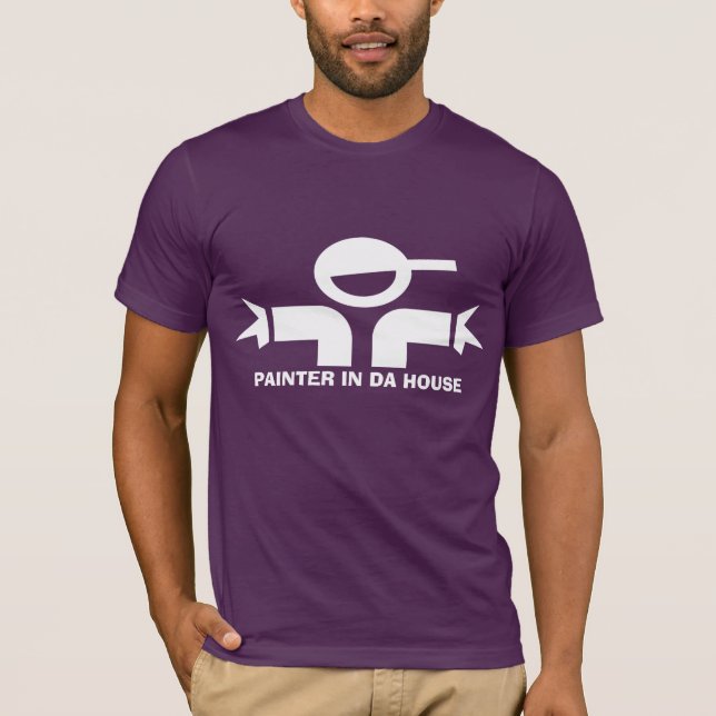 Camiseta engraçada com citação para pintores (Frente)