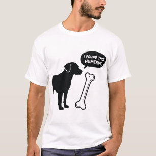 Camiseta engraçada com piada de cão labrador - Enc