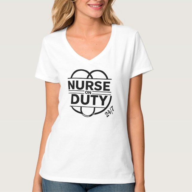 Camiseta engraçada com tipografia T-Shirt Design (Frente)