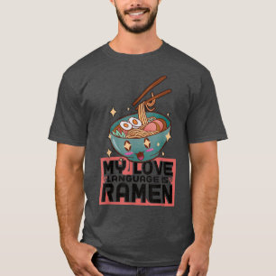 Camiseta Engraçada Comida Japonesa Sopa De Noodle No Japão