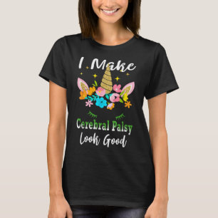 Camiseta Engraçada Consciência Cerebral Sensível Unicórnio