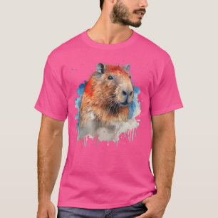 Camiseta Engraçada, Custa Capybara Capy Bara Capybara Defin