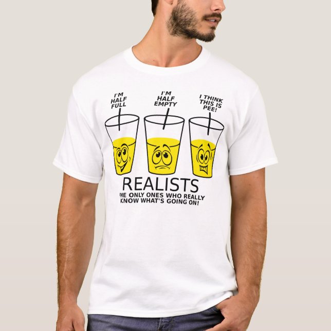 Camiseta engraçada da Copa Realista (Frente)