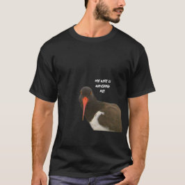 Camiseta engraçada da esposa assistindo