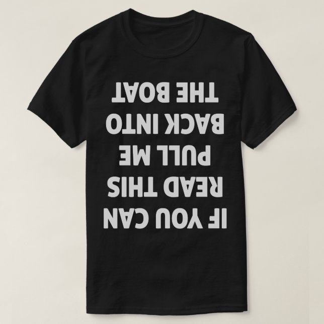 Camiseta engraçada da pesca (Frente do Design)