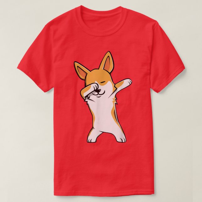 Camiseta Engraçada Dabbing Dab Dance T-Shirt (Frente do Design)