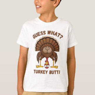 Camiseta engraçada de Ação de Graças, Adivinha o q
