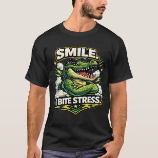 Camiseta engraçada de alívio de estresse com humor