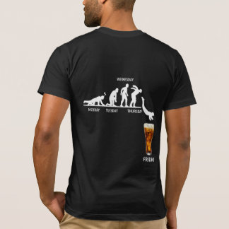 Camiseta engraçada de amante de cerveja com estamp