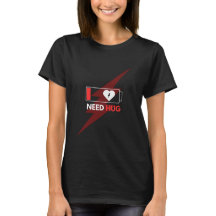 Camiseta engraçada de anime "Preciso de um Abraço"