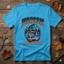 Camiseta engraçada de astronauta alienígena dinoss