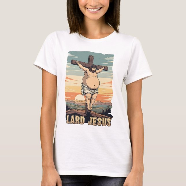 Camiseta engraçada de ateu (Frente)