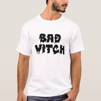 Camiseta engraçada de bruxa má pingando no Hallowe