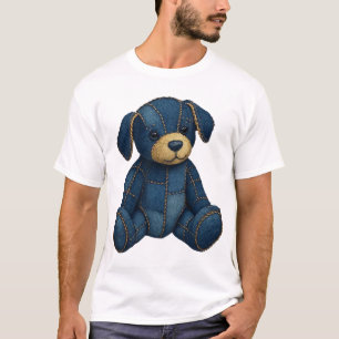 Camiseta engraçada de cachorro de arte de cachorro