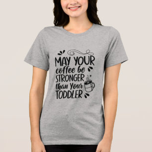 Camiseta engraçada de café para pais de crianças -