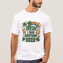 Camiseta engraçada de cerveja irlandesa – Eu bebi