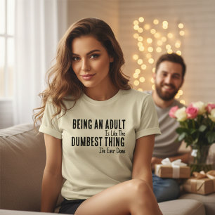 Camiseta engraçada de citação para qualquer pessoa