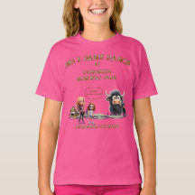 Camiseta engraçada de crianças não acariciando iaq