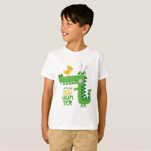 Camiseta engraçada de dinossauro para crianças na 