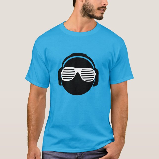 Camiseta engraçada de DJ para festa de EDM (Frente)
