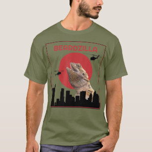 Camiseta engraçada de dragões barbudos de Beardz
