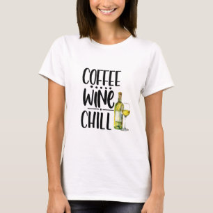Camiseta engraçada de Enchimento de Vinho Café Cuj